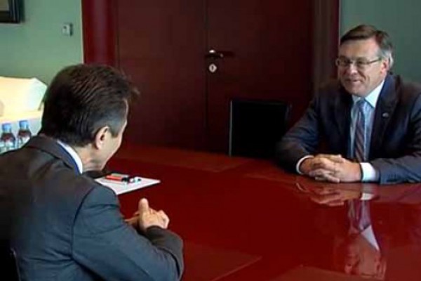საქართველოს პრემიერ-მინისტრი უკრაინის საგარეო საქმეთა მინისტრს შეხვდა (ვიდეო)
