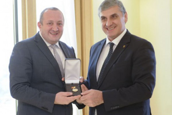 გიორგი მარგველაშვილი საერთაშორისო  ოლიმპიური კომიტეტის პრეზიდნეტს შეხვდა