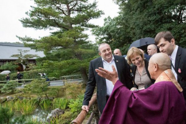 გიორგი მარგველაშვილი და მაკა ჩიჩუა  კიოტოში კულტურულ ღონისძიებებში მონაწილეობენ