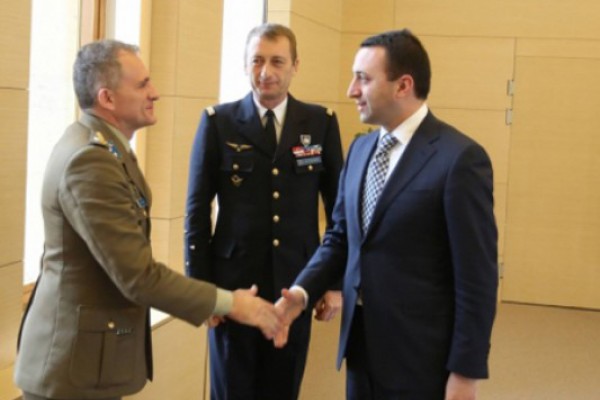 პრემიერ-მინისტრი ევროკავშირის სამხედრო კომიტეტის თავმჯდომარეს გენერალს შეხვდა