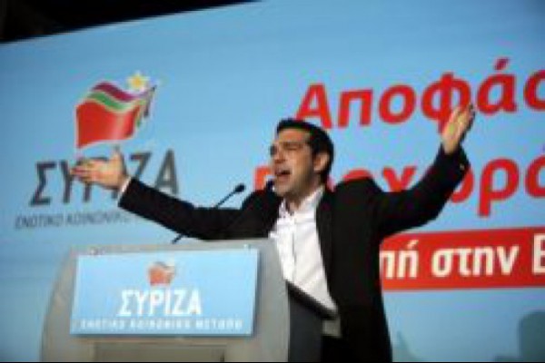 საბერძნეთის ახალი პრემიერ მინისტრი რადიკალი მემარცხენე ალექსის ციპრასი გახდა