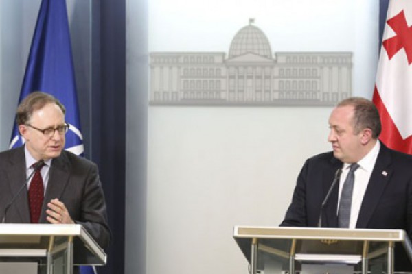საქართველოს პრეზიდენტისა და ნატო-ს გენერალური მდივნის მოადგილის ერთობლივი განცხადებები