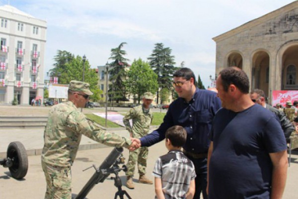 ოზურგეთის გამგებელი მუნიციპალიტეტის სოფლებს შორის, ფრენბურთში ტრადიციულ შეჯიბრს დაესწრო