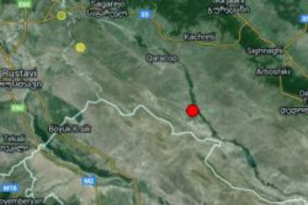 საქართველოში 4.1 მაგნიტუდის მიწისძვრა მოხდა