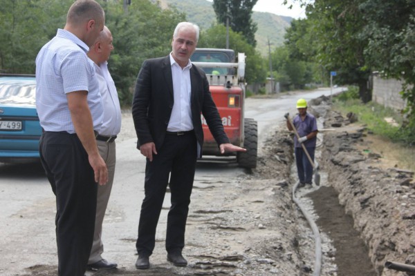 კასპის მოსახლეობას სასმელი წყლის მიწოდება გაუუმჯობესდება