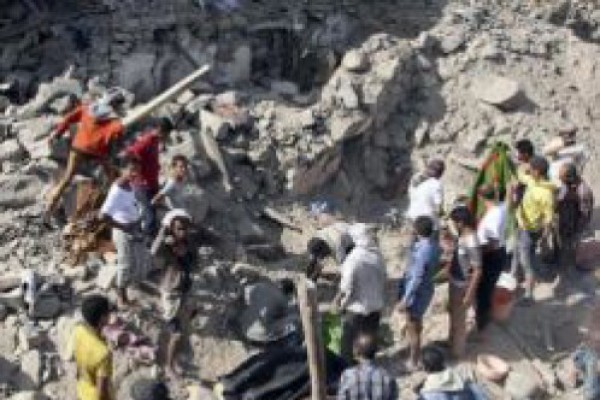 იემენის ქალაქ ტაიზში იერიშის შედეგად 65 ადამიანი დაიღუპა