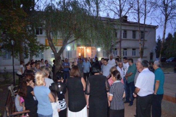 ირაკლი შიოლაშვილი  სოფელ ნუკრიანის მოსახლეობას შეხვდა