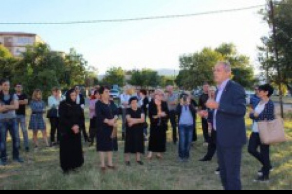 ირაკლი სესიაშვილი თელავის იაკობ გოგებაშვილის სახელობის სახელმწიფო უნივერსიტეტის სტუდენტებს შეხვდა