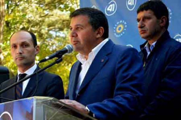 ენზელ მკოიანმა მორიგი წინასაარჩევნო შეხვედრები რამდენიმე სოფლისა და ქალაქ ნინოწმინდის მოსახლეობასთან გამართა