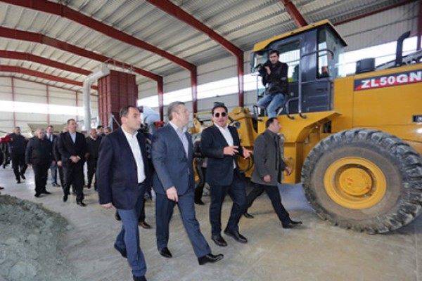 დიმიტრი ქუმსიშვილმა ბენტონიტური თიხის გადამამუშავებელი საწარმოს გახსნაში მონაწილეობა მიიღო