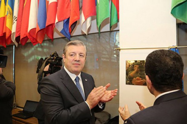 საქართველოს პრემიერ-მინისტრი შვეიცარიის კონფედერაციის პრეზიდენტს შეხვდა