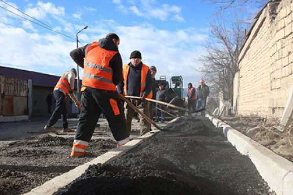 სამგორის რაიონში   ინტენსიური ინფრასტრუქტურული სამუშაოები მიმდინარეობს