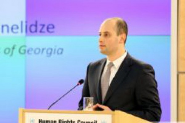 მიხეილ ჯანელიძემ გაერო-ში საქართველოს ოკუპირებულ რეგიონებში არსებულ ვითარებაზე ისაუბრა