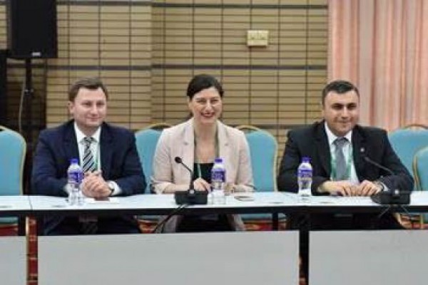 საქართველოს საპარლამენტო დელეგაცია რუმინეთის საპარლამენტო დელეგაციას შეხვდა