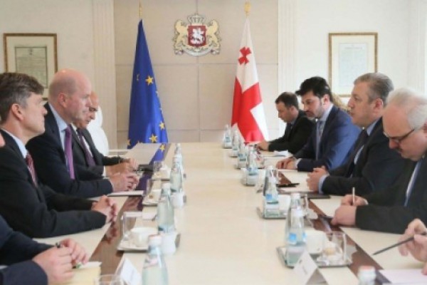 გიორგი კვირიკაშვილი BP-ის რეგიონულ პრეზიდენტს, გარი ჯონსს შეხვდა