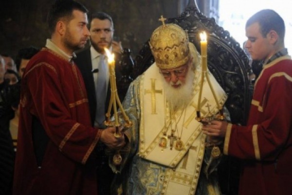 სიონის ტაძარში წმინდა ანდრია პირველწოდებულების ხსენების დღესთან დაკავშირებით, სადღესასწაულო პარაკლისი მიმდინარეობს
