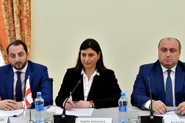 პარლამენტში თურქეთ-საქართველოს უმაღლესი დონის სტრატეგიული თანამშრომლობის საბჭოს მეორე სხდომის ფარგლებში დაგეგმილი საპარლამენტო შეხვედრები გაიმართა