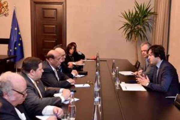 ირაკლი კობახიძე  B'nai B'rith International – ის წარმომადგენლებს შეხვდა
