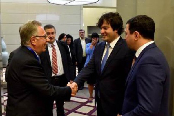 ირაკლი კობახიძე ვენეციის კომისიის პრეზიდენტს შეხვდა