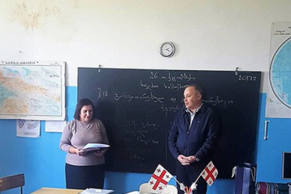 პროგრამის „ასწავლე საქართველოსთვის“  მონაწილე მენტორი მასწავლებელი გახდა