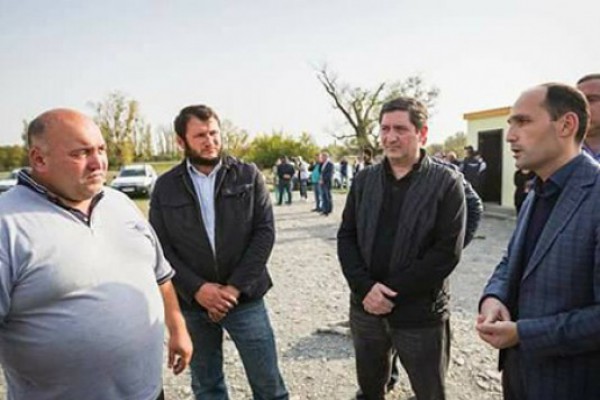 გელა სამხარაული ყვარელის მუნიციპალიტეტში ბიოუსაფრთხოების პუნქტის გახსნას დაესრო
