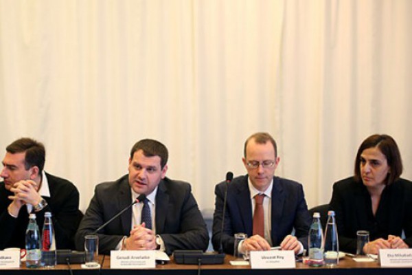 ეკატერინე მიქაბაძემ და გენადი არველაძემ ეკონომიკური სამუშაო ჯგუფის “მდგრადი და ინკლუზიური ზრდა“ მუშაობაში მონაწილეობა მიიღეს