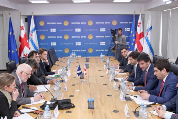 თბილისის მერიაში ევროპის საბჭოს ადგილობრივ და რეგიონულ  ხელისუფლებათა კონგრესის წარმომადგენლებთან შეხვედრა გაიმართა