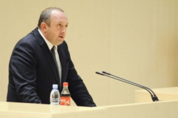 პრეზიდენტი დღეს პარლამენტში წლიურ ანგარიშს წარადგენს