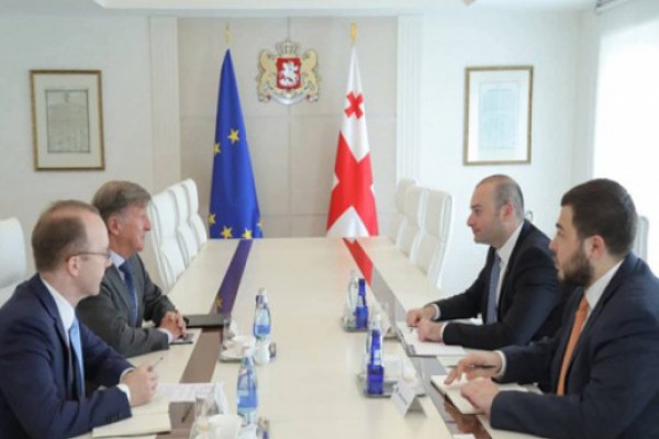 მამუკა ბახტაძე იანოშ ჰერმანს შეხვდა