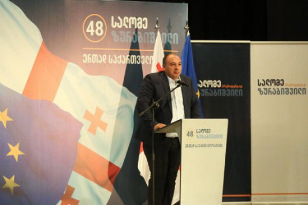 რომან მუჩიაშვილი საგარეჯოში ამომრჩეველთან შეხვედრაზე