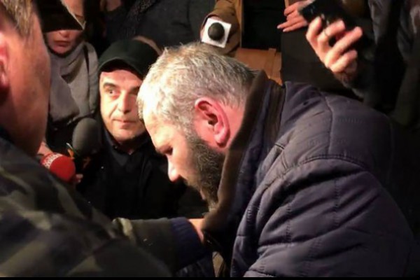 რუსთაველის გამზირზე ზაზა სარალიძე ცუდად გახდა