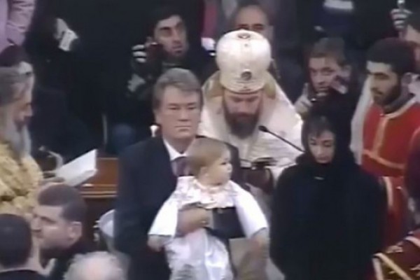 „ორი მოქმედი პრეზიდენტი ვიყავით ტაძარში,იქ ყველა მსურველს უშვებდნენ და სამება სავსე იყო ხალხით“
