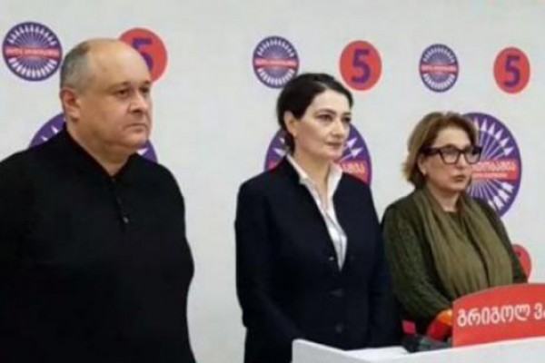 თაკო ჩარკვიანმა საგანგებო ბრიფინგზე კალაძის გადადგომა მოითხოვა