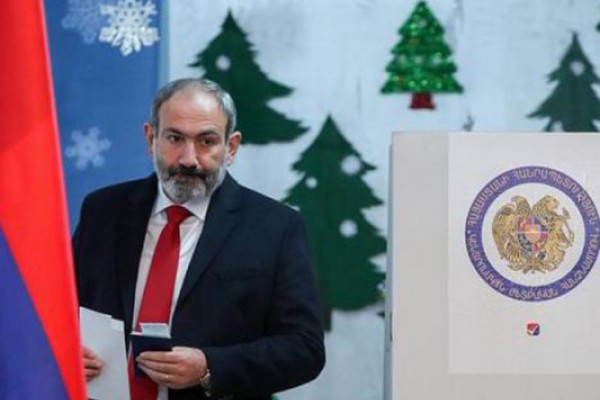 სომხეთის საპარლამენტო არჩევნებში ფაშინიანის ბლოკმა უდიდესი უპირატესობით მოიგო