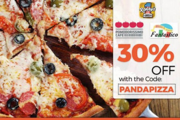 გამოიყენე ვაუჩერის კოდი PANDAPIZZA და მიიღე ფასდაკლება - შემოიხედე  foodpanda.ge-ზე!