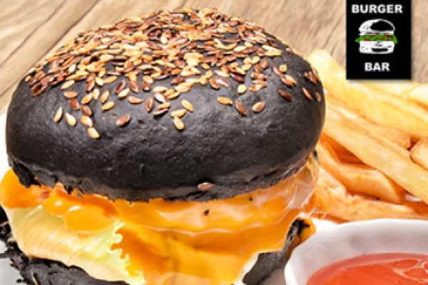 გემრიელი Black Burger „ბურგერ ბარისგან“  - შემოიხედეთ foodpanda.ge-ზე!