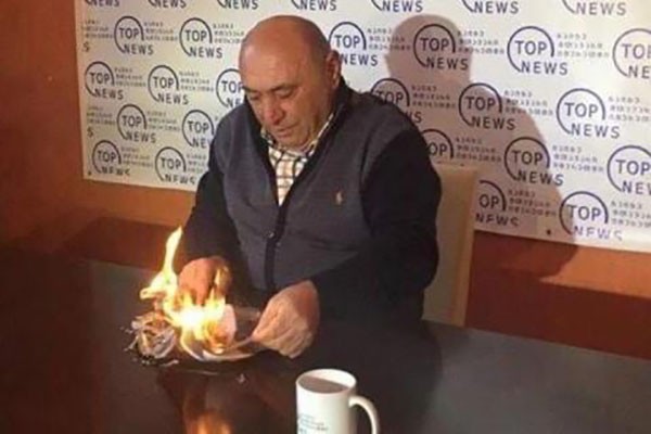 გოგი წულაიამ ქუთაისის 2019 წლის ბიუჯეტის პროექტი დაწვა