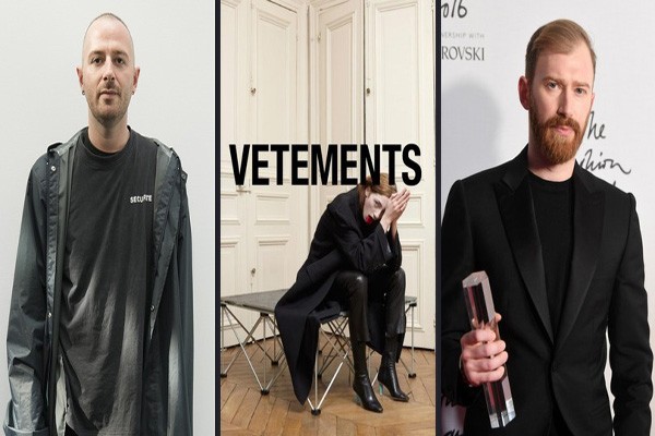Vetements-ის პოსტერზე გამოსახული მოდელი დემნა და გურამ გვასალიებს ქურდობაში ადანაშაულებს