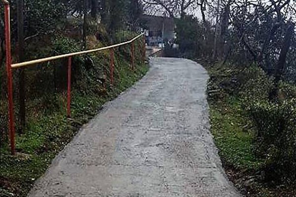 გზის, გაბიონებისა და ფერდსამაგრის მოწყობა სოფელ წინსვლაში