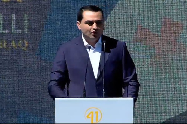 მარნეულის მუნიციპალიტეტის მერობის კანდიდატის ზაურ დარგალის გამოსვლა