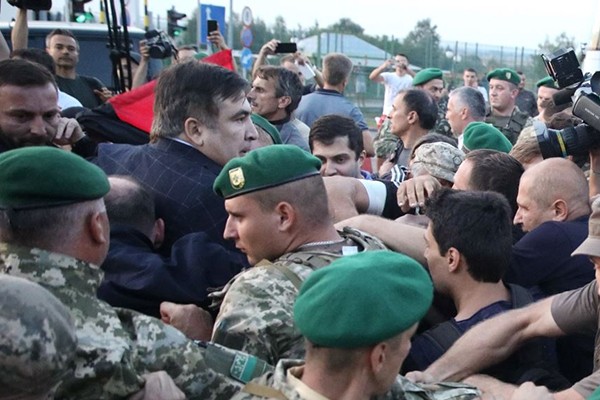სააკაშვილს ქვეყანაში შემოსვლის უფლება არ აქვს - უკრაინის სასაზღვრო სამსახური