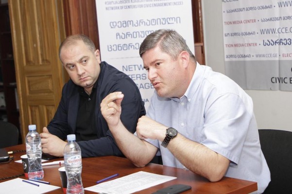 გიორგი შენგელია სამოქალაქო სექტორის წარმომადგენლებს შეხვდა