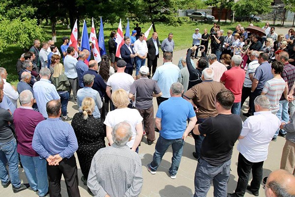 ზაურ დარგალი ამომრჩევლებთან აქტიურ შეხვედრებს განაგრძობს