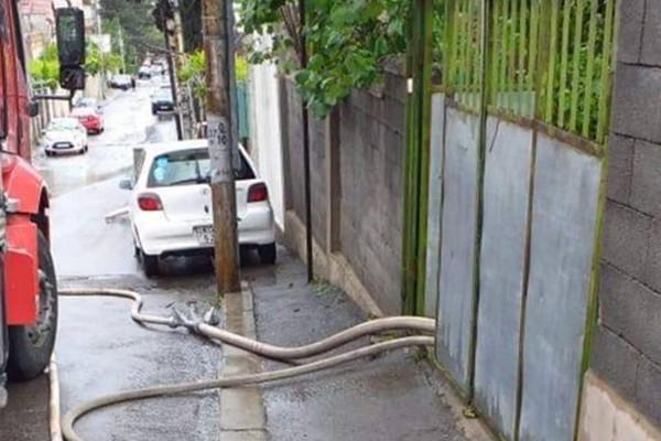 თბილისში სახლებისა და კორპუსების ეზოები, სადარბაზოები, სარდაფები და პირველი სართულები დაიტბორა