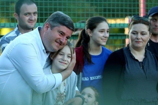 გიორგი შენგელია „ოცნების თასის“ ფინალურ შეხვედრას დაესწრო