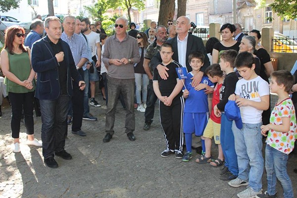 ლადო კახაძე მთაწმინდის რაიონის მოსახლეობას შეხვდა