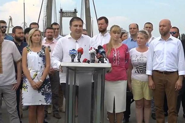 სააკაშვილმა თავისი პარტიის „ახალი ძალების მოძრაობის“ საარჩევნო სიის პირველი ხუთეული წარადგინა
