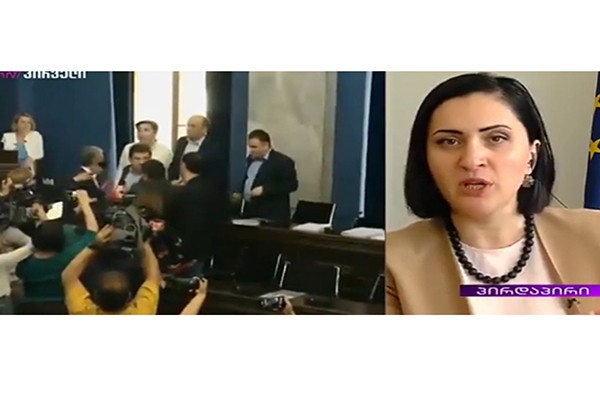 სოფო კილაძე:  “…აი, ასეთ რაღაცებს ეძახდა, მაშინ ზარდიაშვილს უნდა ეცემა ბესელია?