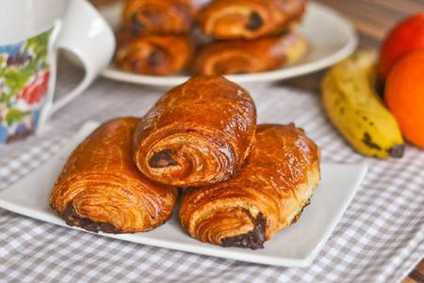 ფრანგული ფენოვანი ფუნთუშა Pain au chocolat