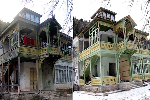 როგორ გამოიყურება აბასთუმანში რეაბილიტირებული შენობები